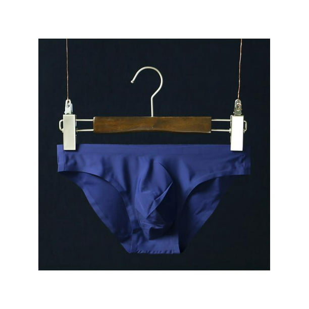 Ykeke 5Pcs/lot Men breathable Underwear Printed Stretch Briefs Ice silk Underpants 